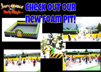 Foam Machine Rental Inflatable Party Magic