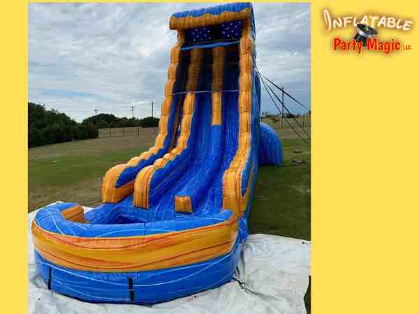 24 foot tall water slide to rent
