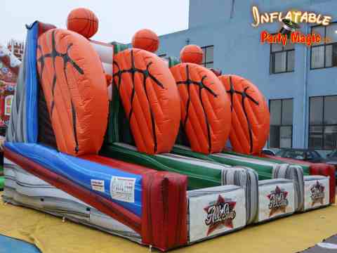 basketball throw inflatable game