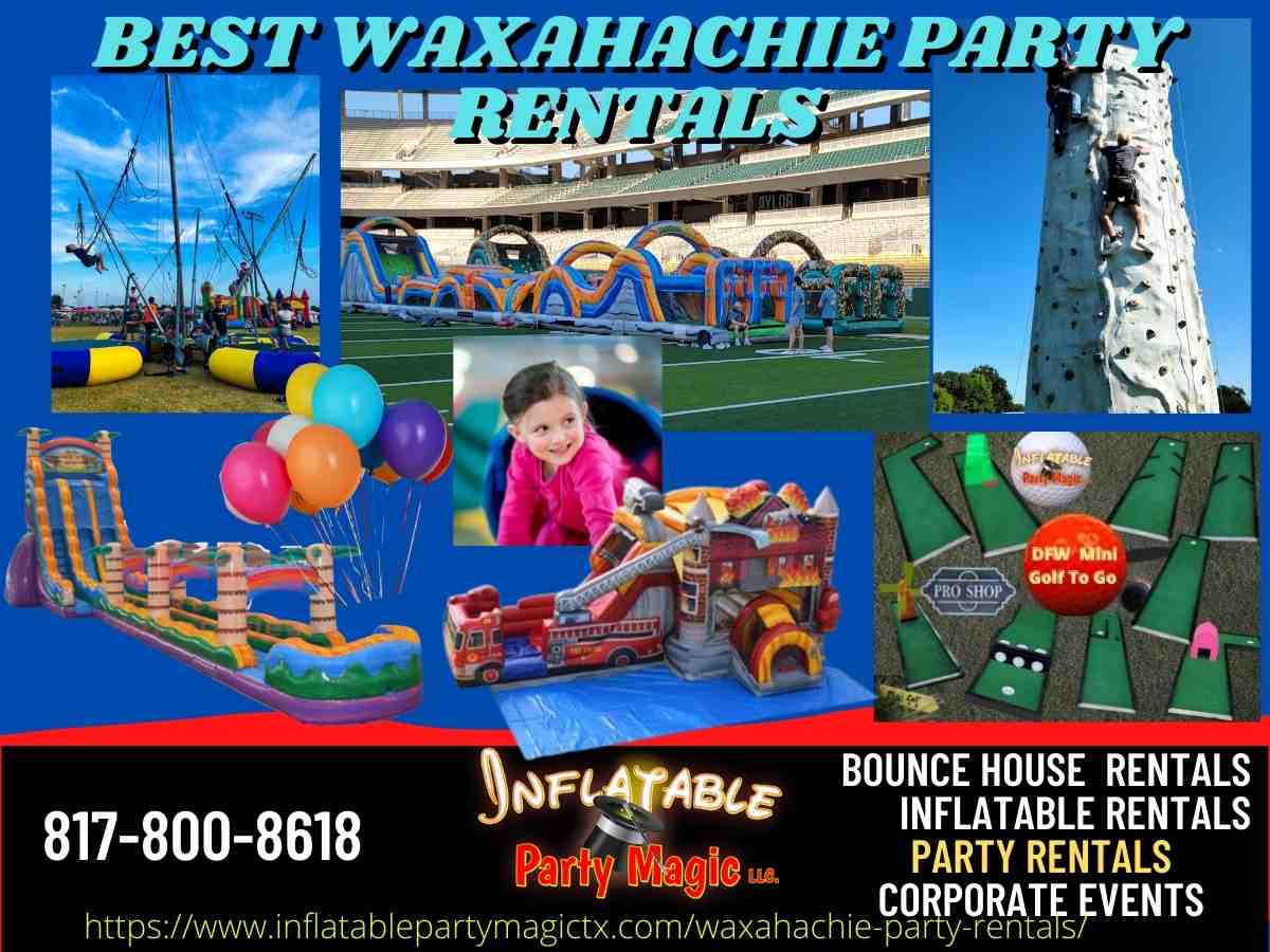 DFW Party Rental | Inflatable Party Magic | DFW Texas
