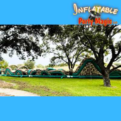 Camo obstacle course to rent in DFW Texas