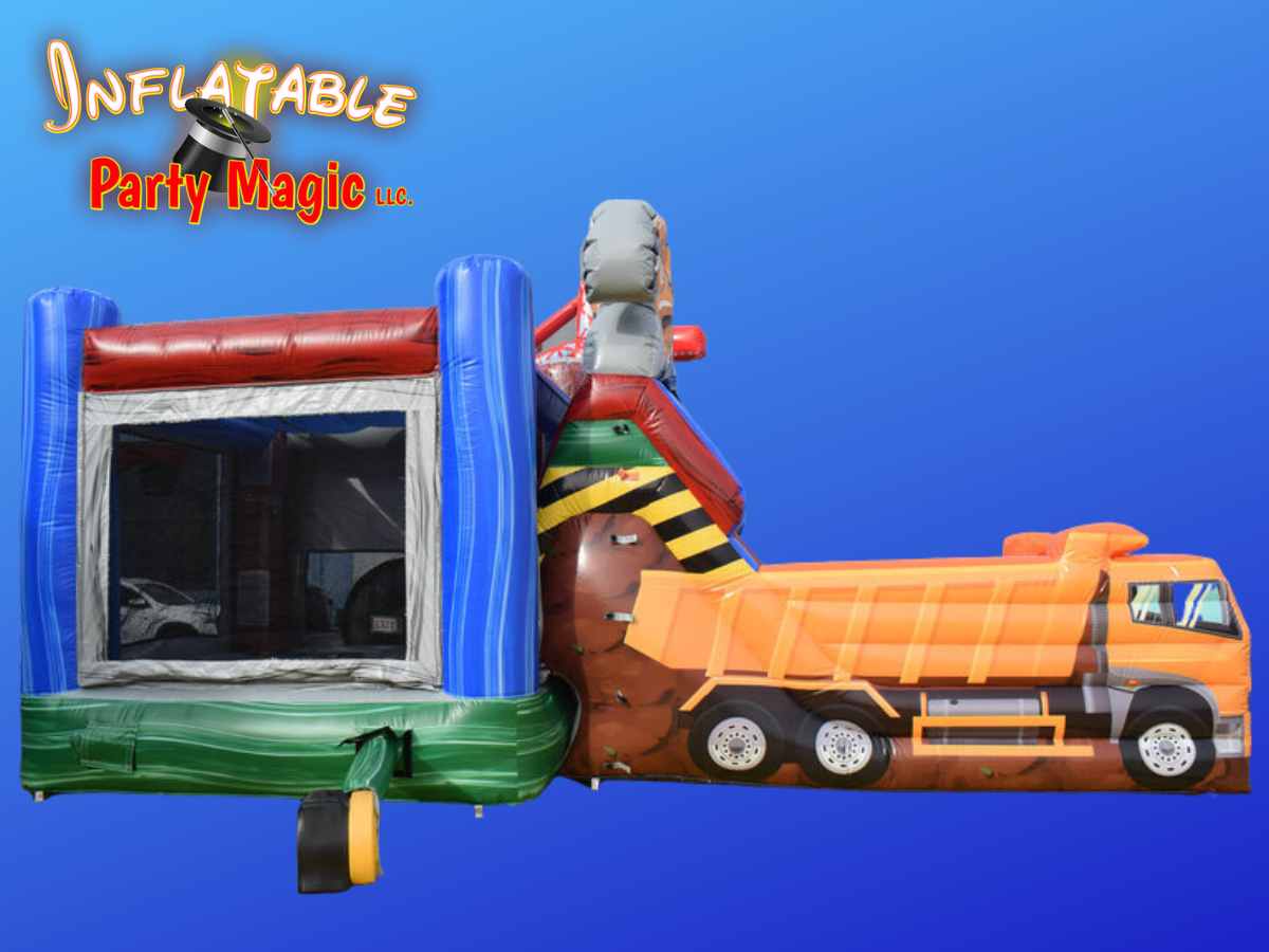 Dump Truck Bouncer Waterslide