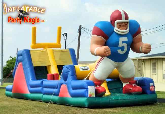 End Zone 52 foot Obstacle Course to Rent DFW Tx