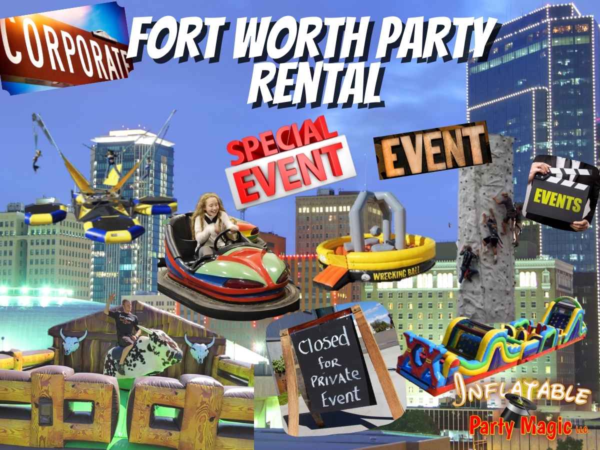 Party Rentals Fort Worth One Stop Shop