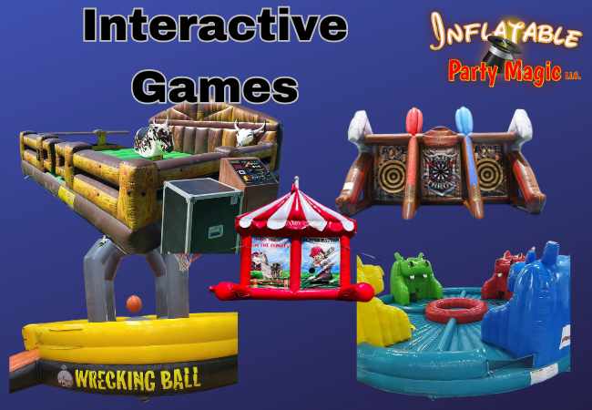 Interactive Inflatable Game Rentals