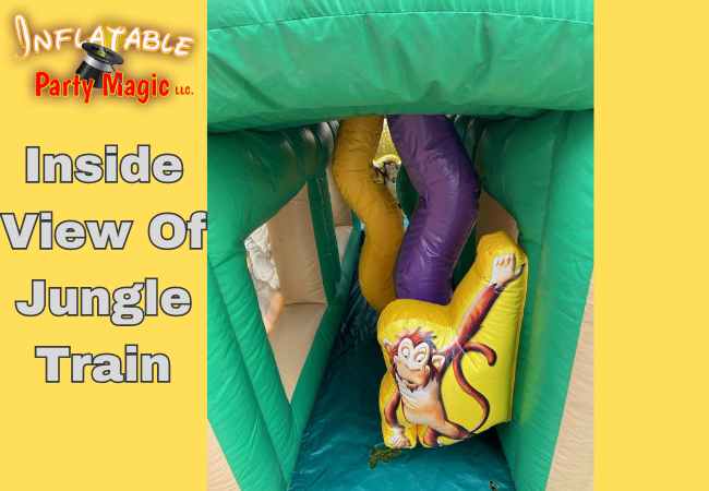 Jungle Train Toddler Obstacle Course to Rent
