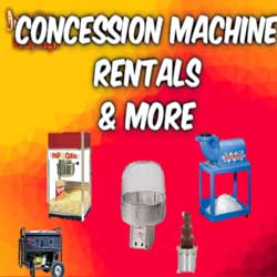 DFW Concession Machine Rentals near me