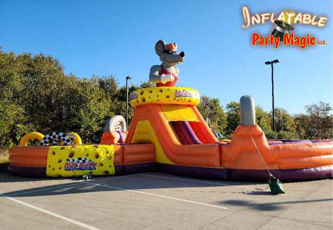 Rat Race Inflatable Obstacle Challenge DFW Tx