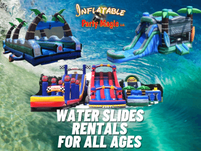 Club House Water Slide  Inflatable Party Magic Texas