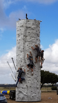 DFW Rock Climbing Wall Rental