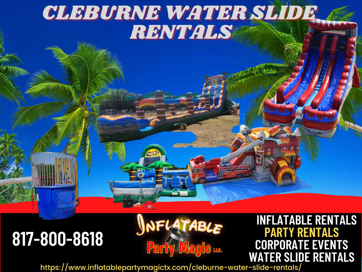 Cleburne Water Slide Rentals