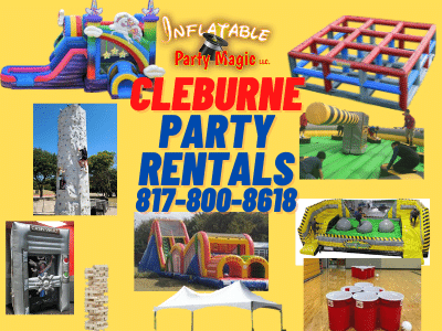 Cleburne Party Rentals | Inflatable Party Magic | Cleburne Texas