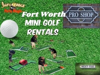 Portable Miniature Golf Rental