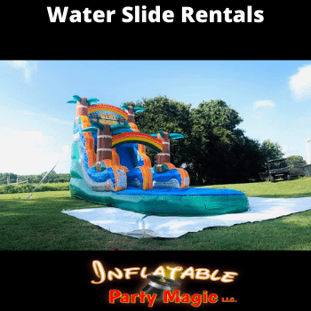 Club House Water Slide  Inflatable Party Magic Texas