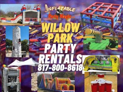 Willow Park Party Rentals | Inflatable Party Magic | Willow Park Tx
