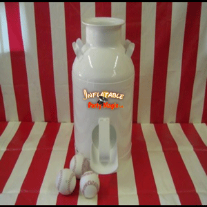 Milk Can Toss Game Rental