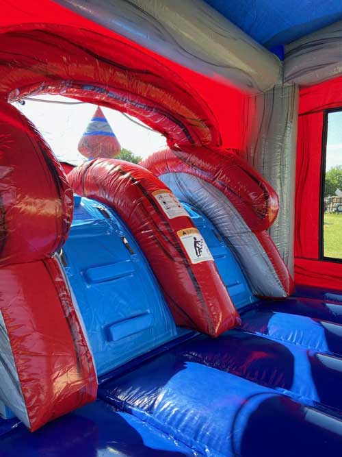 Platinum water slide combo rental Inside View