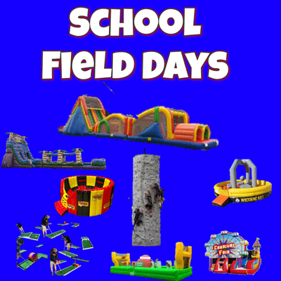 School Field Day Inflatable Rentals