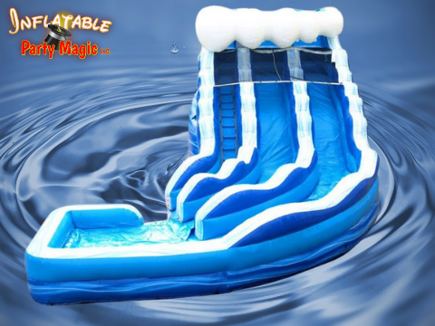 19 Foot Tall Sunrise Water Slide - Destination Events