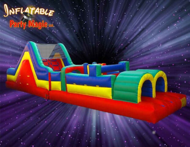 38ft. Obstacle Course- 2 piece course