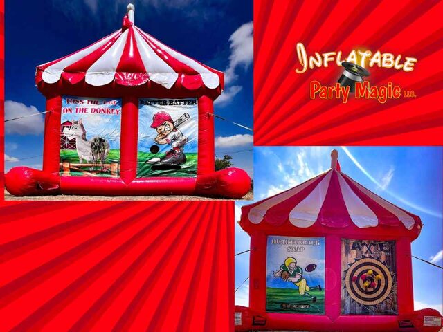 Big Top Inflatable Carnival Game Rental Inflatable Party Magic