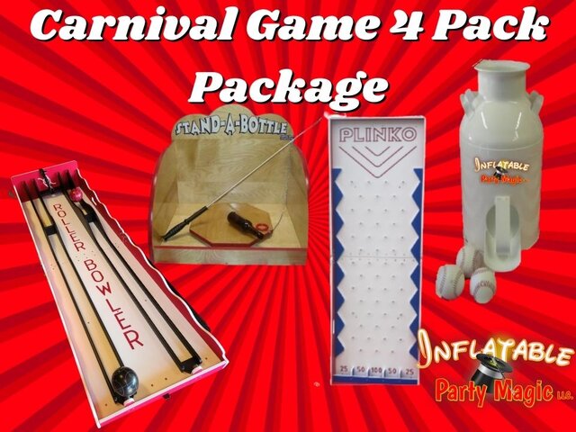 Carnival Game 4 Pack
