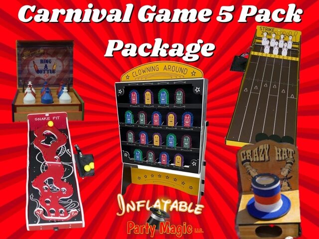 Crazy Ball Carnival Game Rental