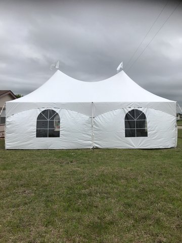 Tent deals with sides