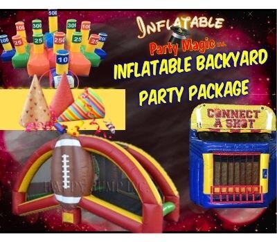 Inflatable Backyard Party Package 