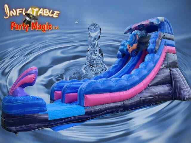 16ft Mermaid Water Slide
