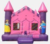 Pink & Purple Dream Castle Bounce House