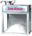 Sno Cone Machine 2 Metal machine 