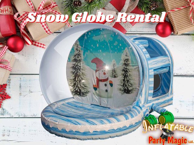 Snow Globe Rental | Inflatable Party Magic | Fort Worth Texas