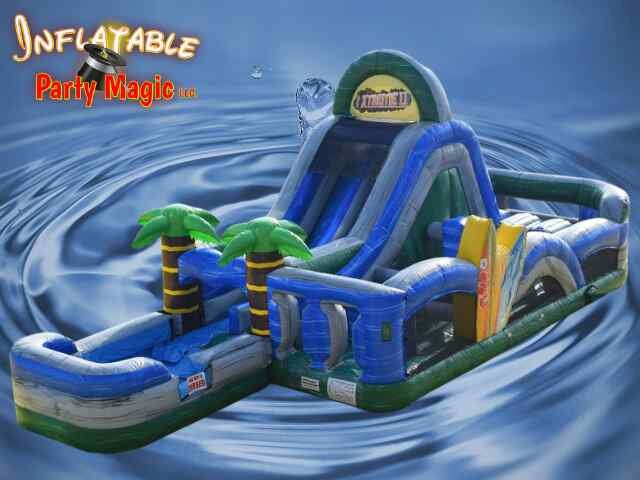 Tropical Obstacle  Course Wet Use