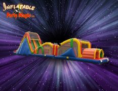 DFW Inflatable Obstacle Course Rental- 83 foot Long