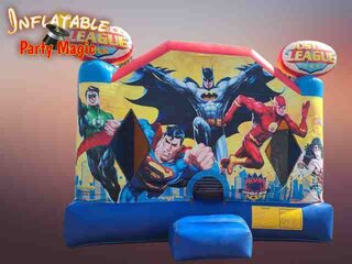 Justice League Licensed Bounce House
