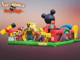 Mickey Park Toddler Bounce House- Rents only Dry Year Round