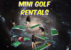 Portable Mini Golf 3 Hole Rental Texas