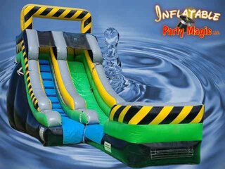 15 ft tall Nuclear Water Slide Rental