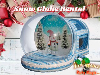 Human Snow  Globe Rentals