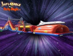 52ft.Space Shuttle Obstacle Course- 2piece obstacle