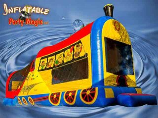 Choo Choo Train 3n1 Water Slide Combo