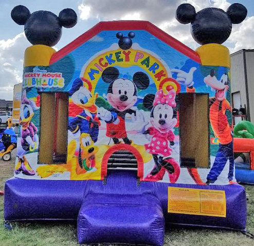 Mickey Mouse Clubhouse Bounce House Rental - CenTex Jump & Party