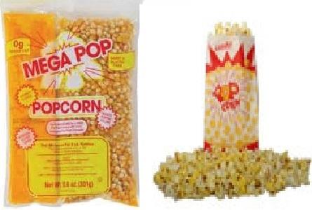 Additional Popcorn supplies (serve 75)