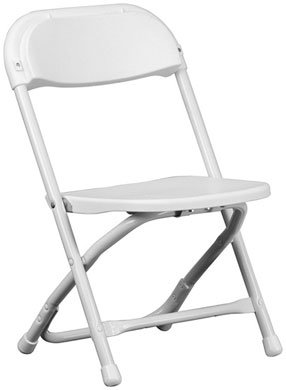 White Folding Chair Rentals